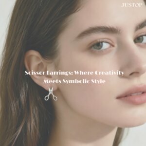 Hexingsheng Jewelry | Pendientes de Tijera: Donde la Creatividad se Encuentra con el Estilo Simbólico 