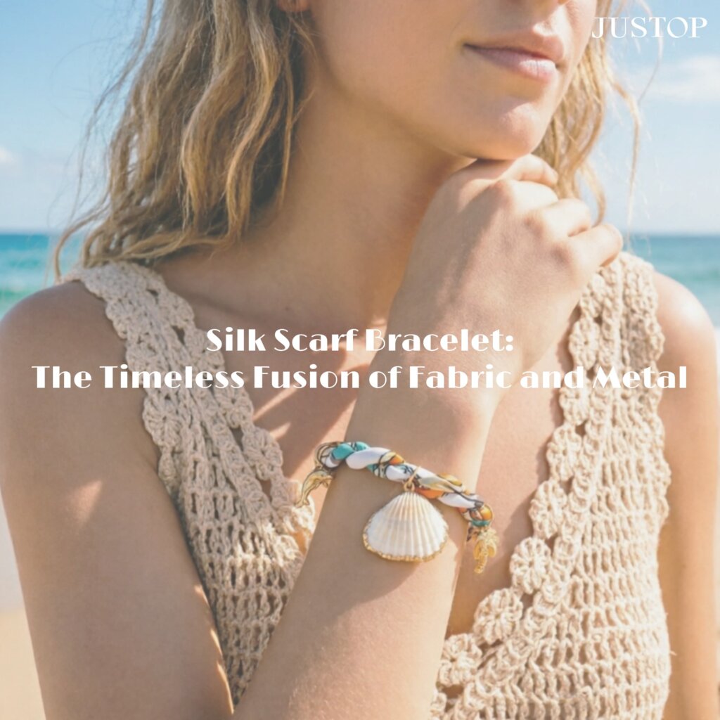 Silk Scarf Bracelet: The Timeless Fusion of Fabric and Metal
