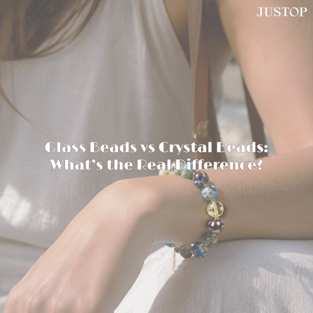 Glass Beads vs Crystal Beads