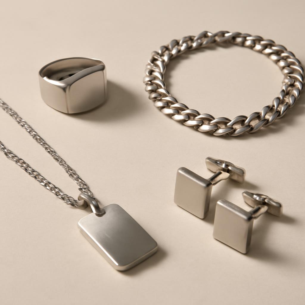 Hexingsheng Jewelry | Mastering the Art of Men's Jewelry Wholesale: Sterling Silver, Stainless Steel, and Beyond