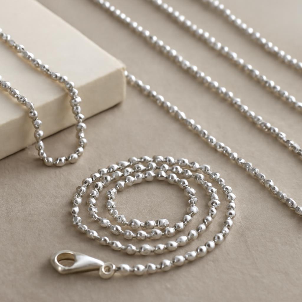 Hexingsheng Jewelry | Maximizing the Appeal of Sterling Silver Ball Chains for Wholesale Buyers Maximizing the Appeal of Sterling Silver Ball Chains for Wholesale Buyers